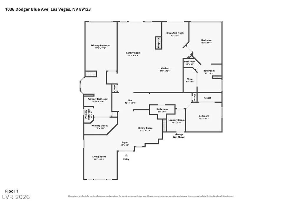 1036 Dodger Blue, Las Vegas, NV 89123